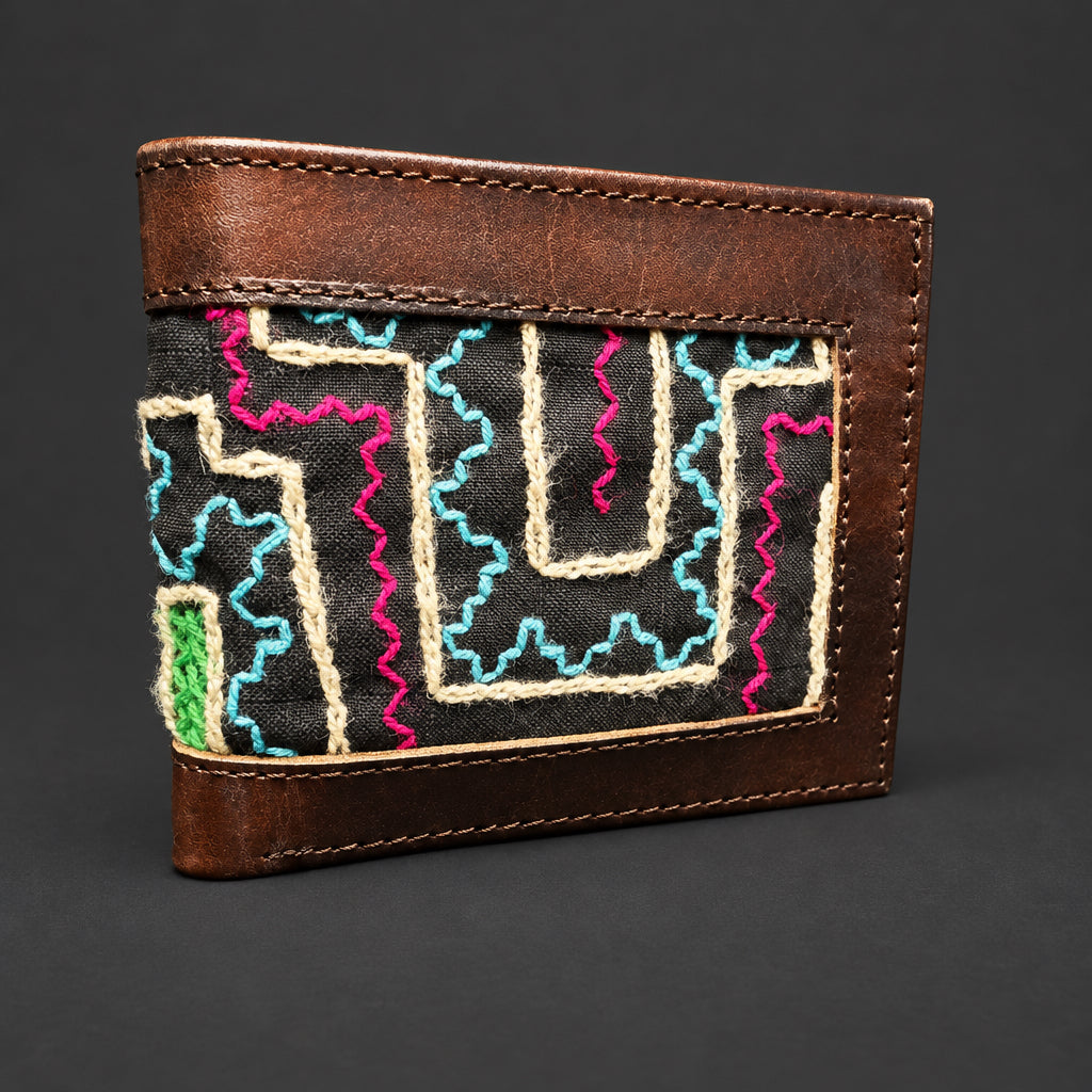 Leather Shipibo Wallets