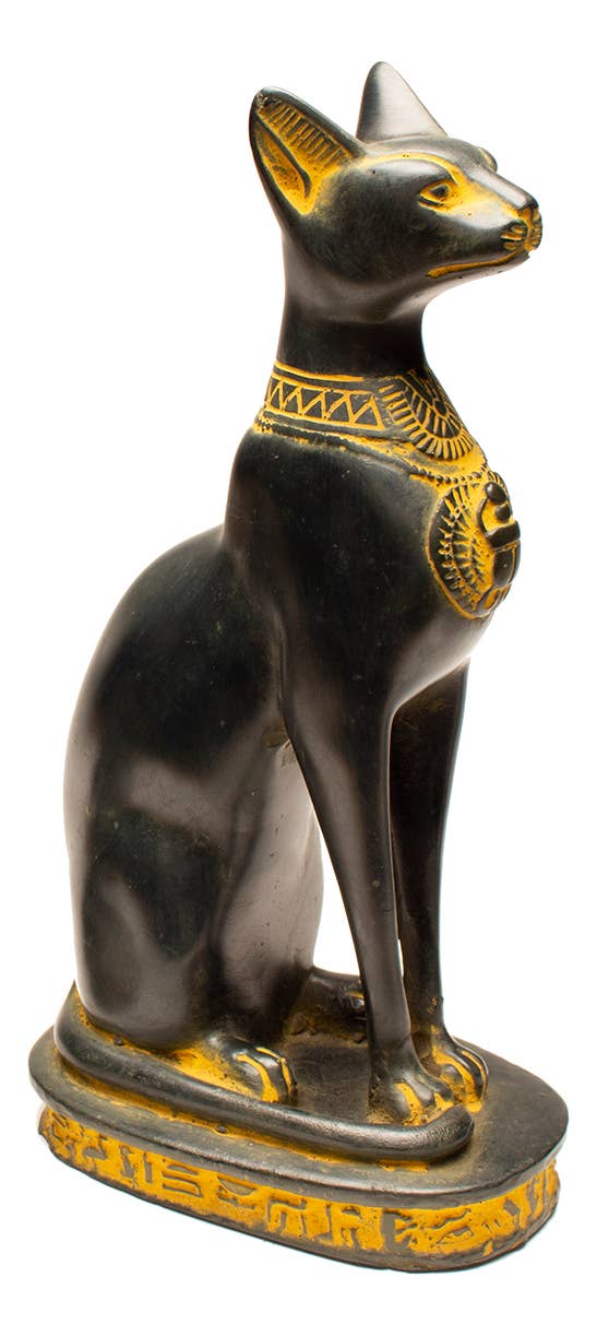 Bastet Statue | Egyptian Cat Goddess Sculpture