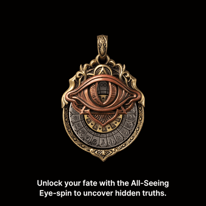 All-Seeing Eye Tarot Pendant | Coppertist.Wu
