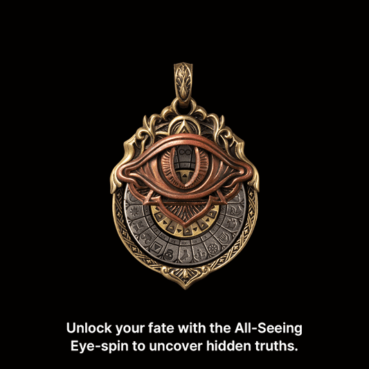 All-Seeing Eye Tarot Pendant | Coppertist.Wu
