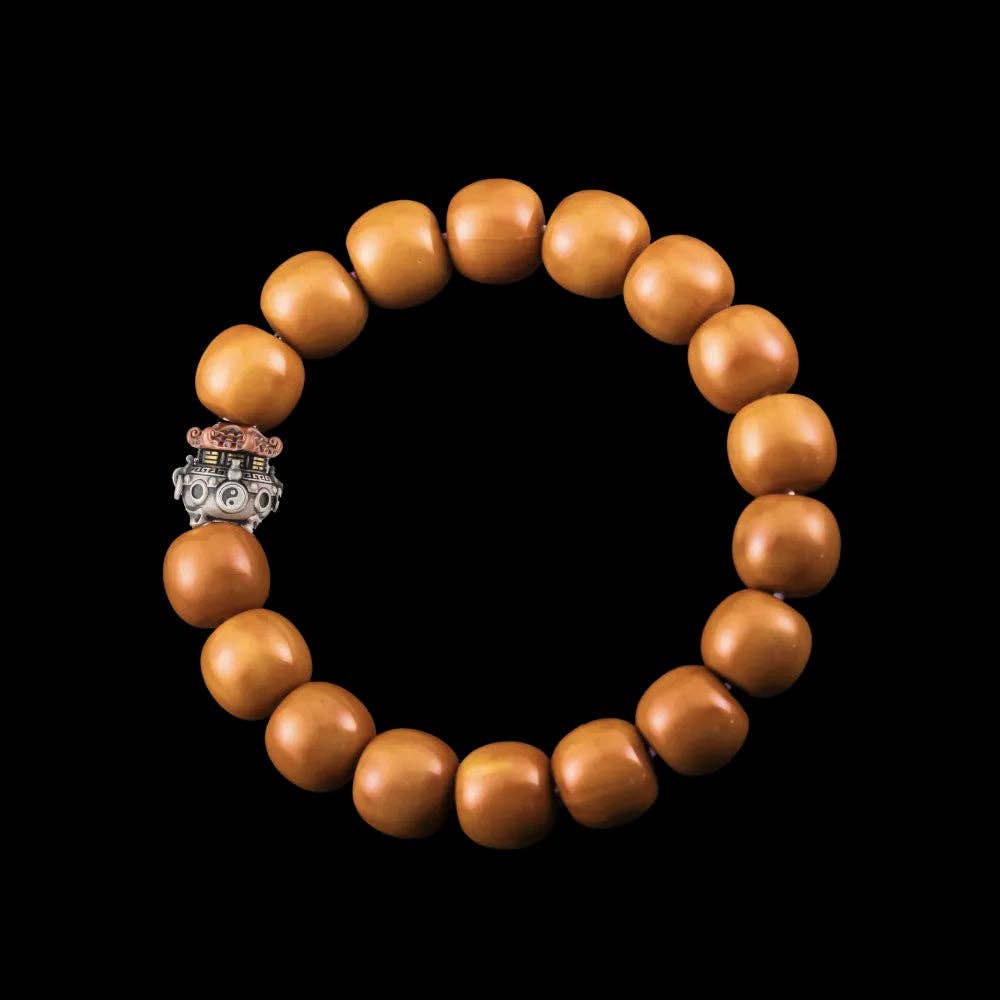 Hericum Beaded Bracelet | Alchemy Furnace Bead | Coppertist.Wu