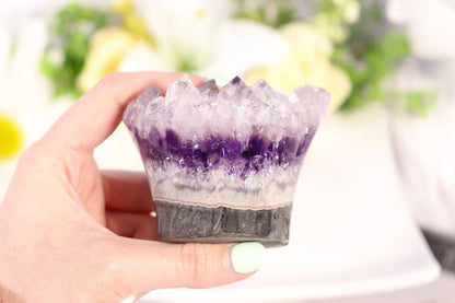 Amethyst Bouquet from Uruguay | Natural Crystal Display Piece