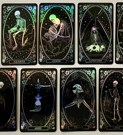 Zodiac Holographic Sticker | The Mirror Oracle