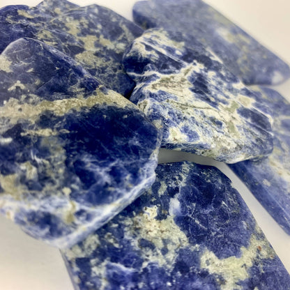 Natural Sodalite Slab | Stone of Truth & Intuition