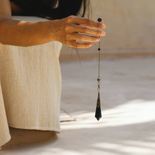Obsidian Pendulum | Protection, Clarity & Grounding