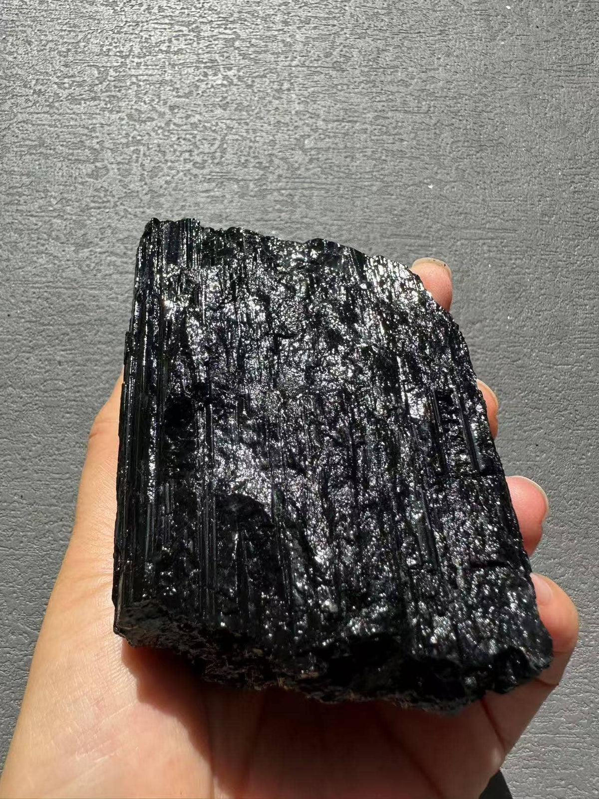 Raw Black Tourmaline AAAAA Grade | Large Protection Crystal 501g