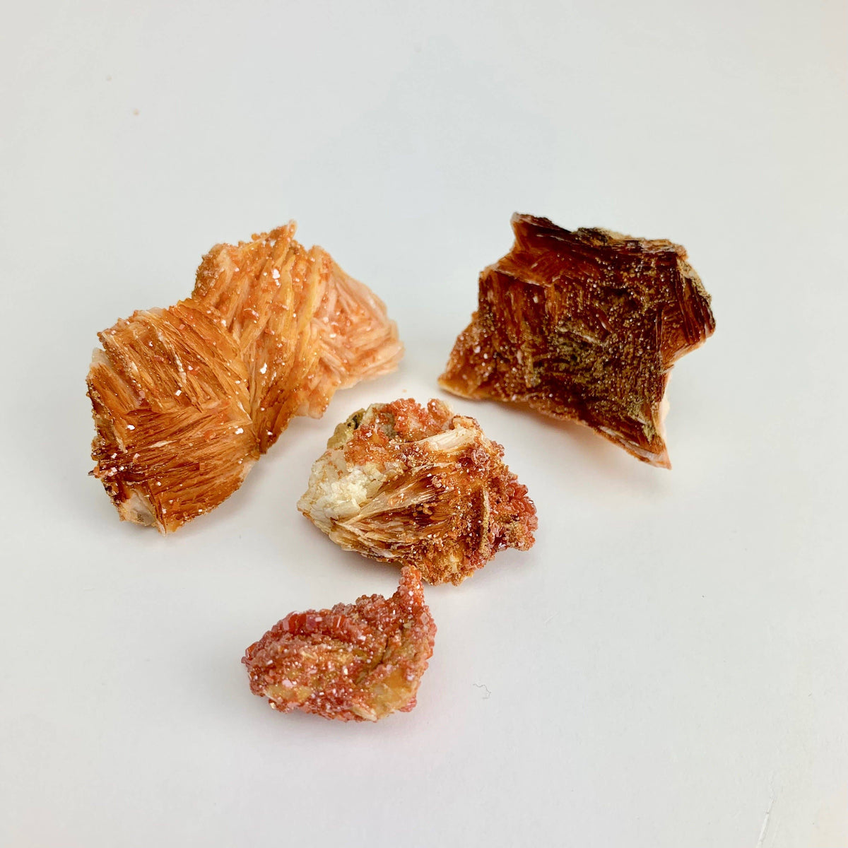 Vanadinite Crystal Specimen | Focus & Motivation Stone