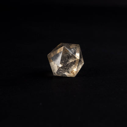 Five Platonic Solids Crystal Set | Smoky Quartz