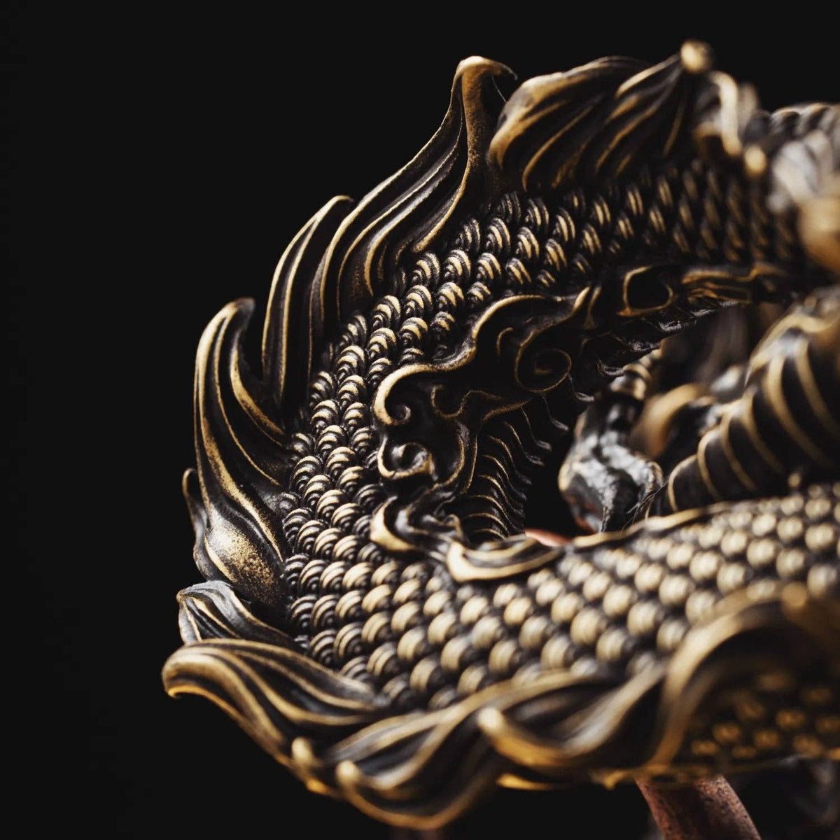 Tang Dragon Statue | Bronze, Silver, Copper & White Bronze | Coppertist.Wu