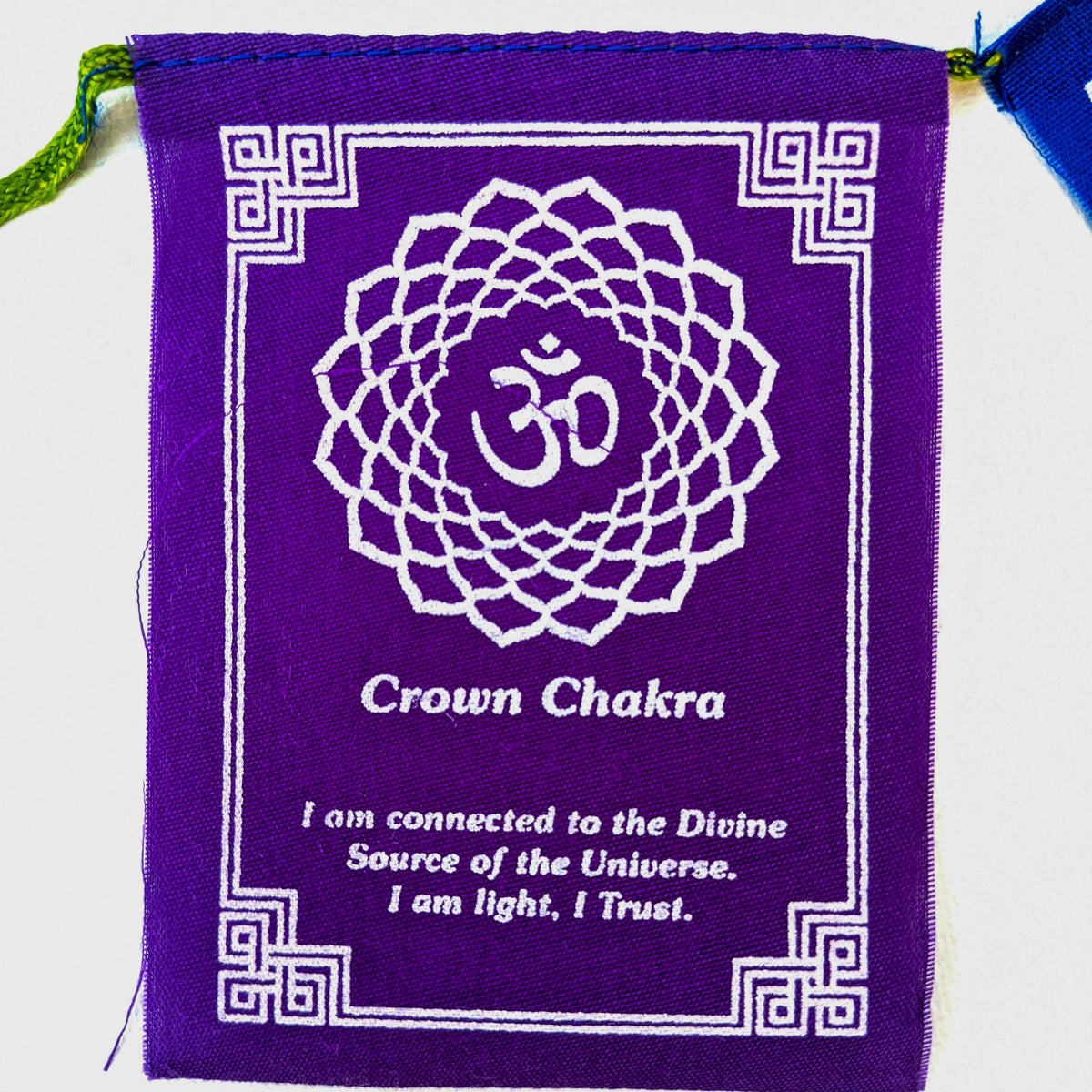 Mini Chakra Prayer Flags | Meditation & Sacred Space Décor
