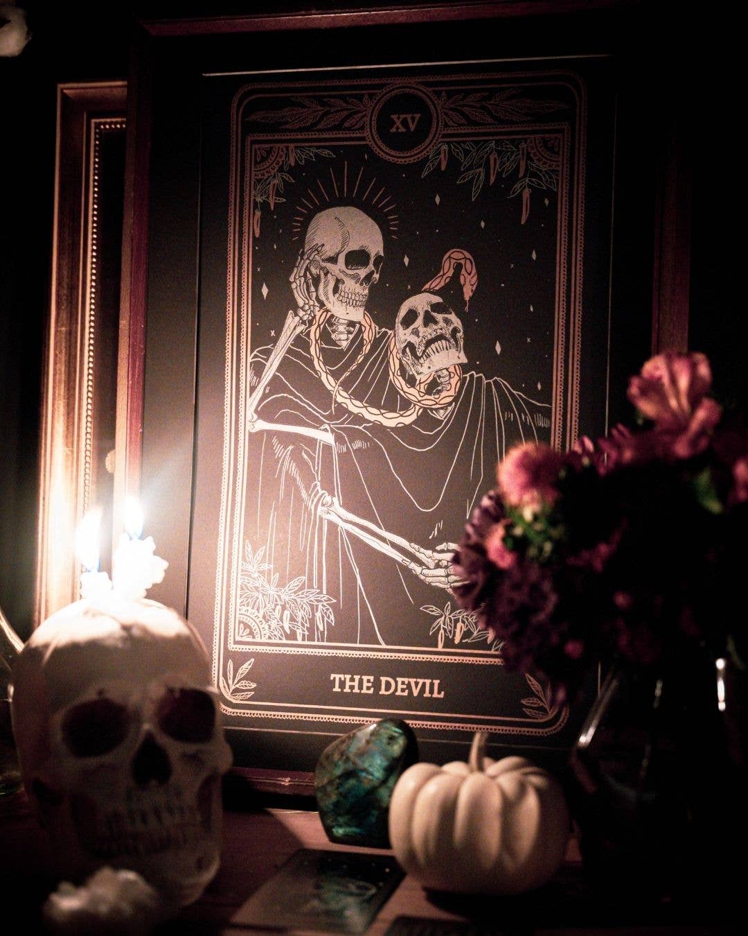 Marigold Tarot Print – The Devil | Amrit Brar