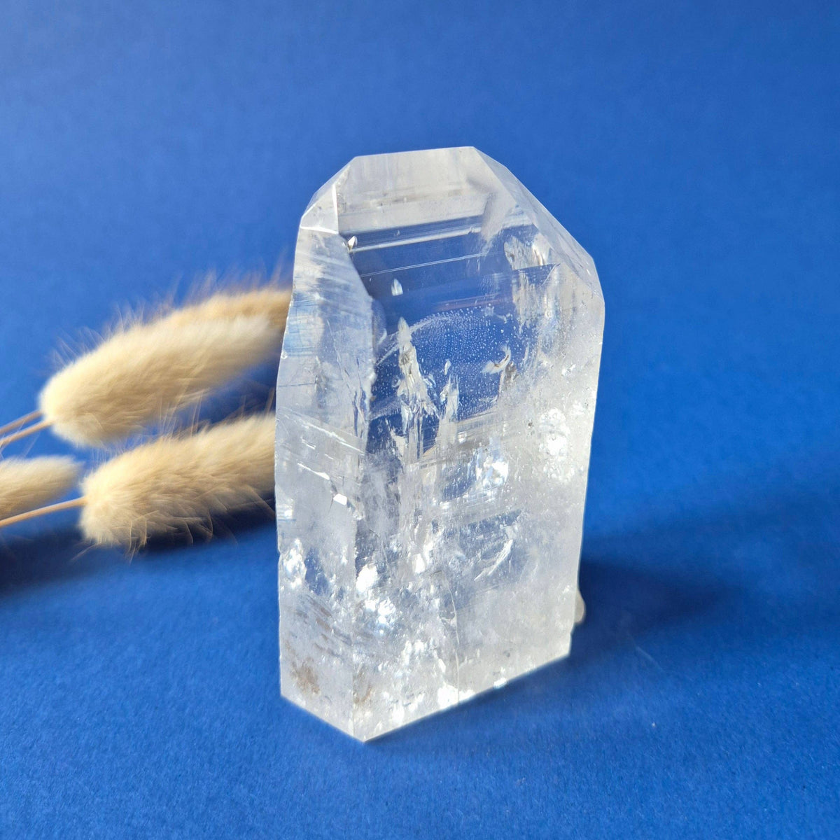 Lemurian Quartz Point 259g – High Quality Clear Quartz