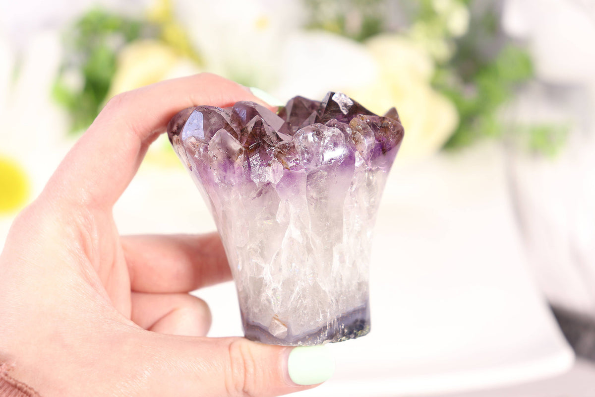 Amethyst Bouquet from Uruguay | Natural Crystal Display Piece