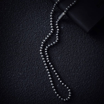 Snake Scale Clasp Necklace | Sterling Silver | Coppertist.Wu