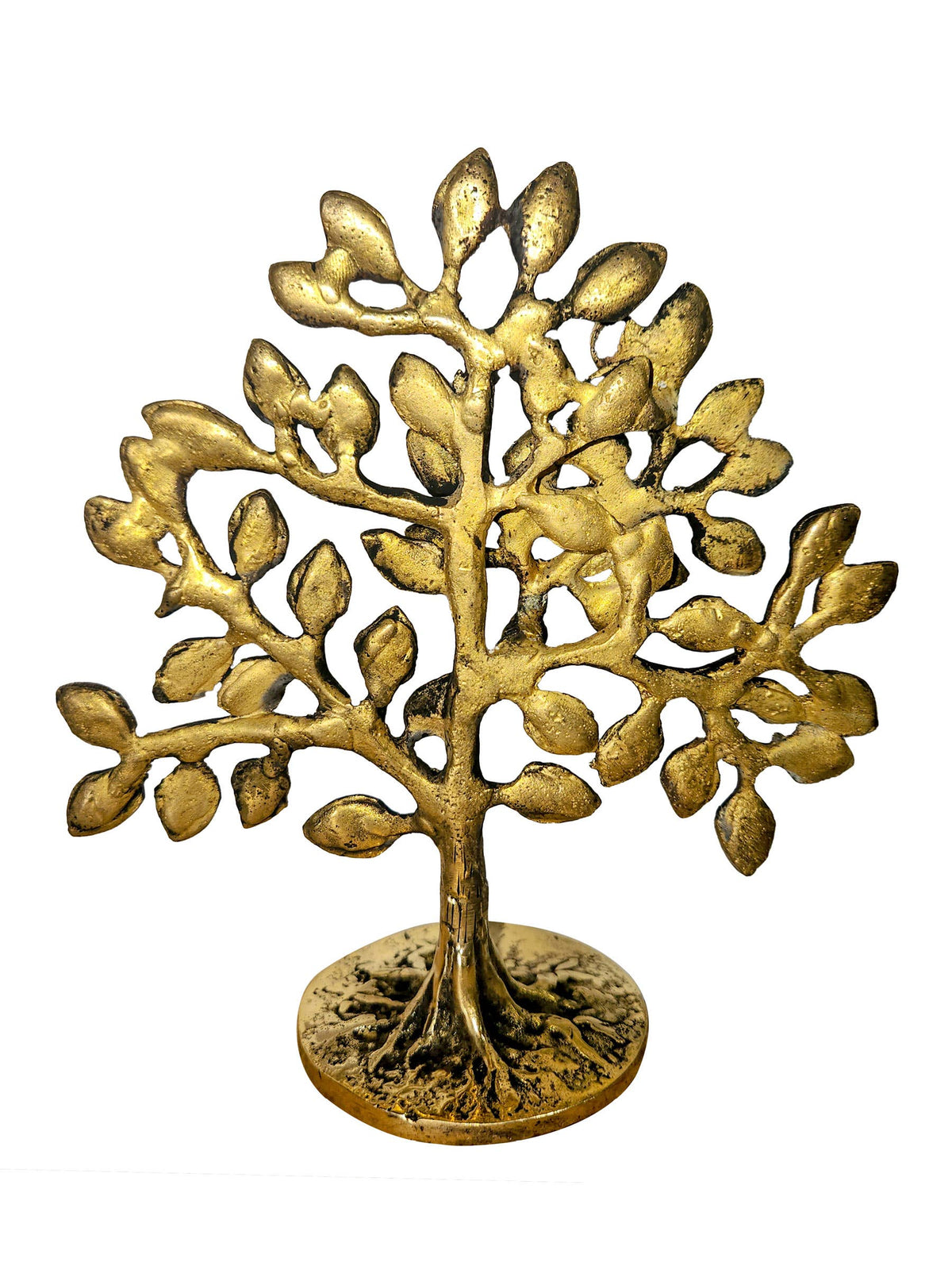 Tree of Life Brass Statue | Handcrafted Symbolic Sculpture