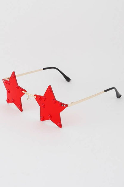 Rhinestone Star Sunglasses