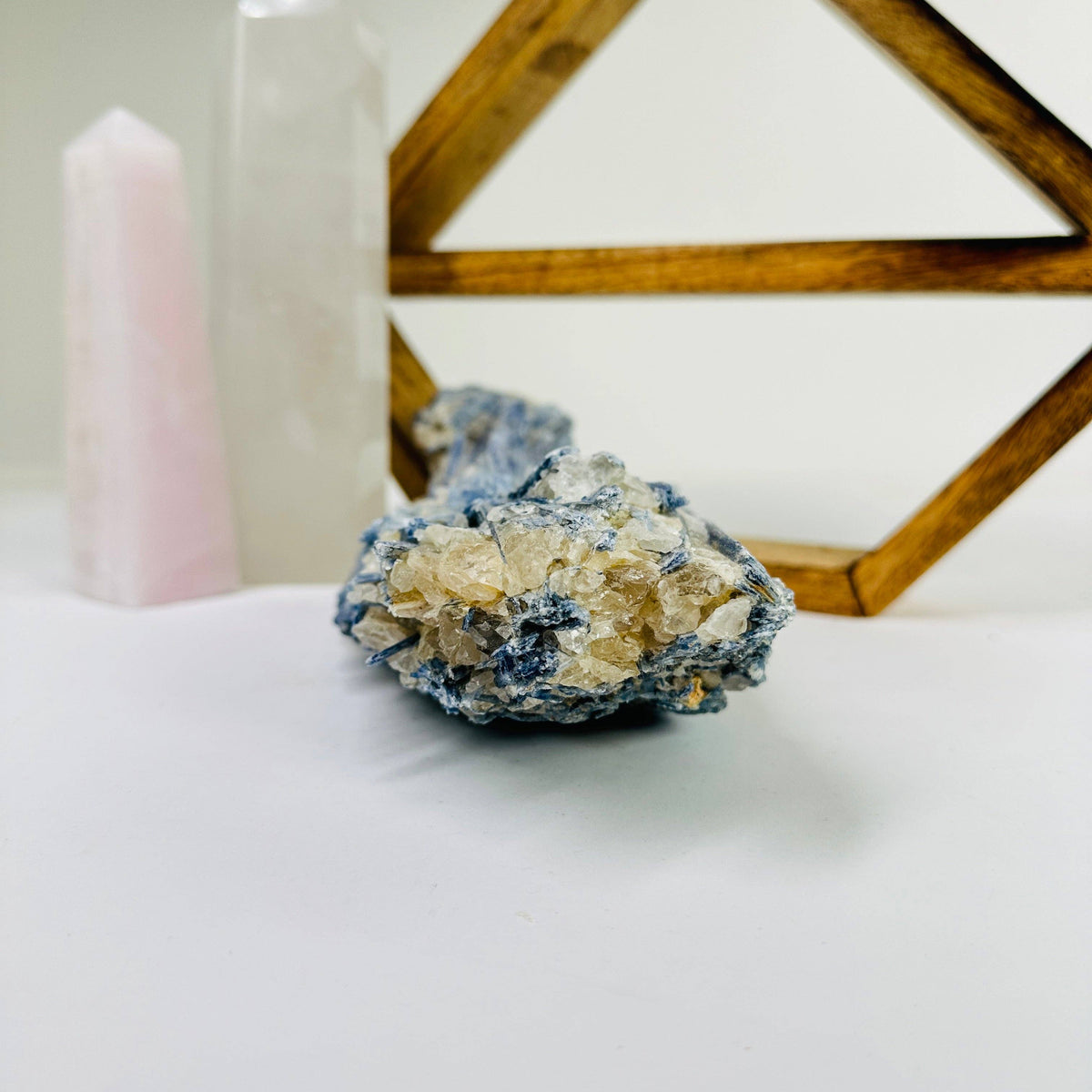 Blue Kyanite Rough Crystal from Brazil | Raw Alignment Stone