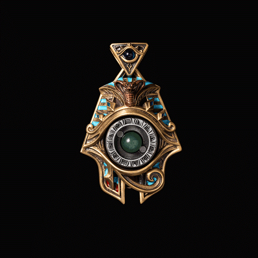 Eye of Horus Spinner Pendant | Coppertist.Wu