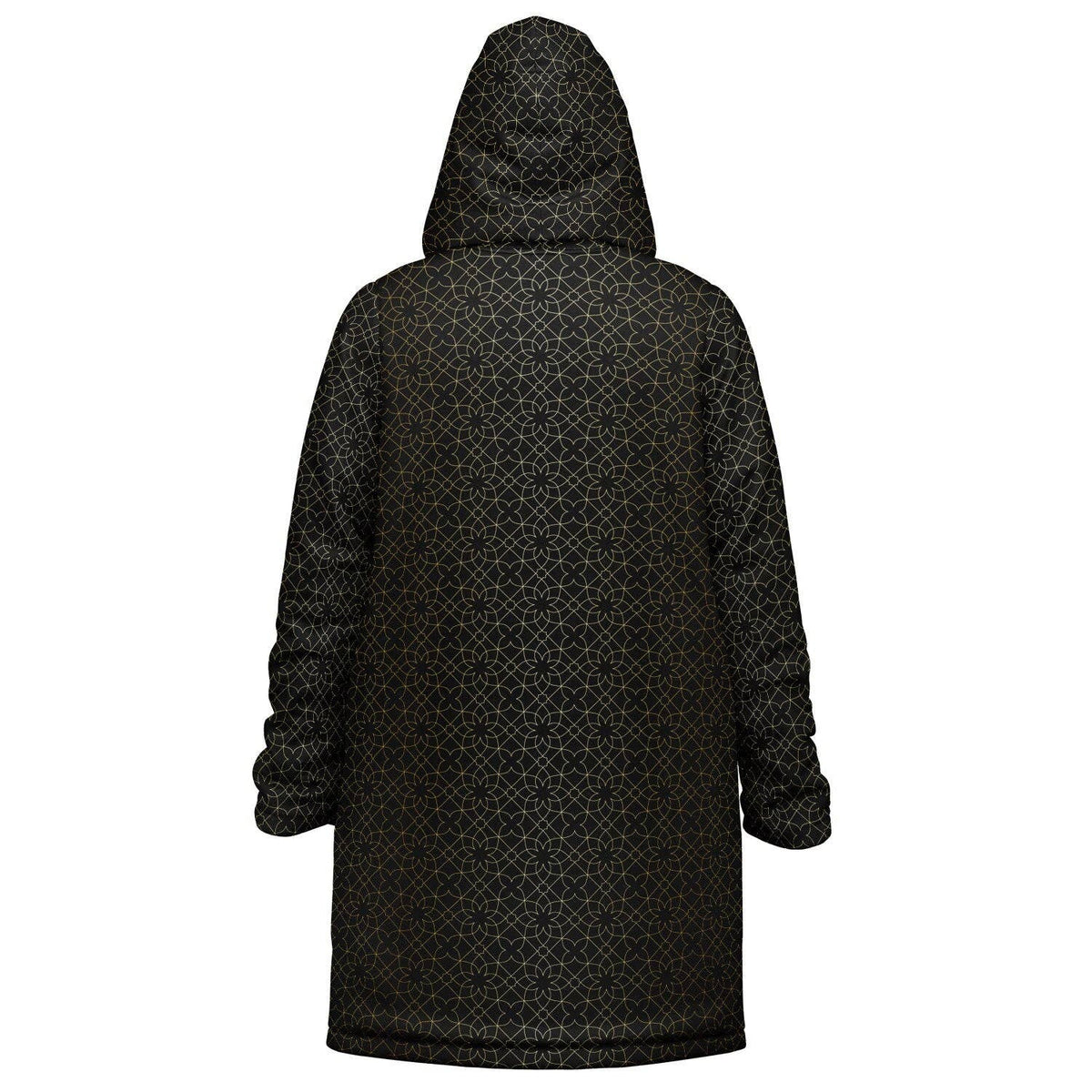 Sacred Geometry Flower Zipper Cloak | Recycled Performance Fleece | Manifestie