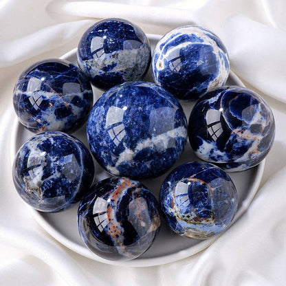 Sodalite Sphere | Crystal for Balance & Clear Communication