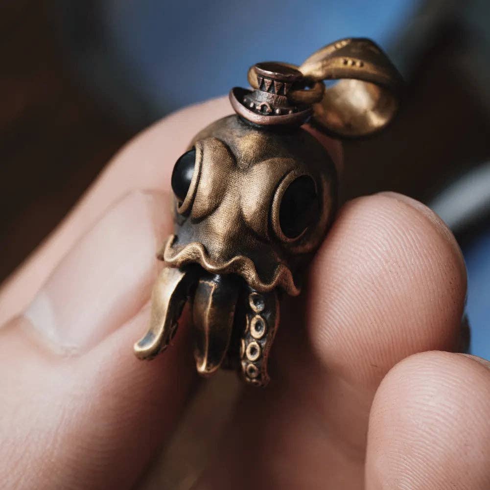 Octopus Kinetic Pendant | Coppertist.Wu