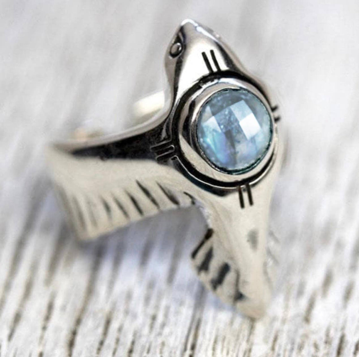 As Above Ring | Moonstone or Labradorite, Sterling Silver | Bahgsu Jewels