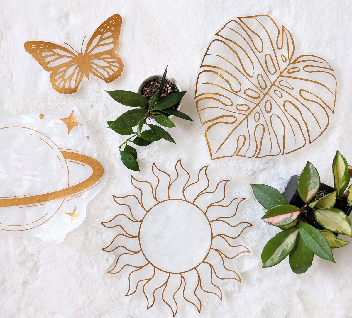 Butterfly Rainbow Suncatcher | Prismatic Window Cling