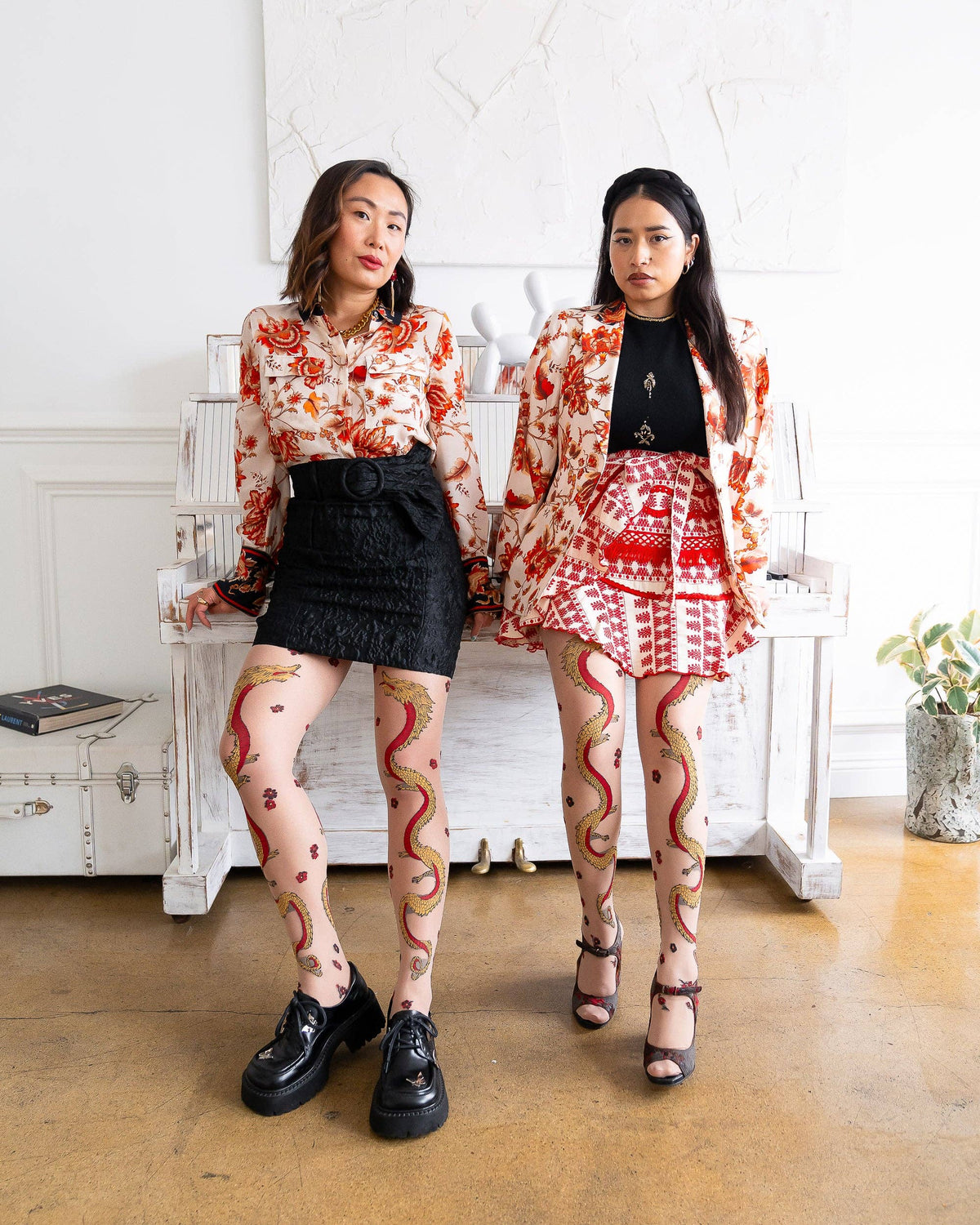 Year of the Dragon | Sheer Tights