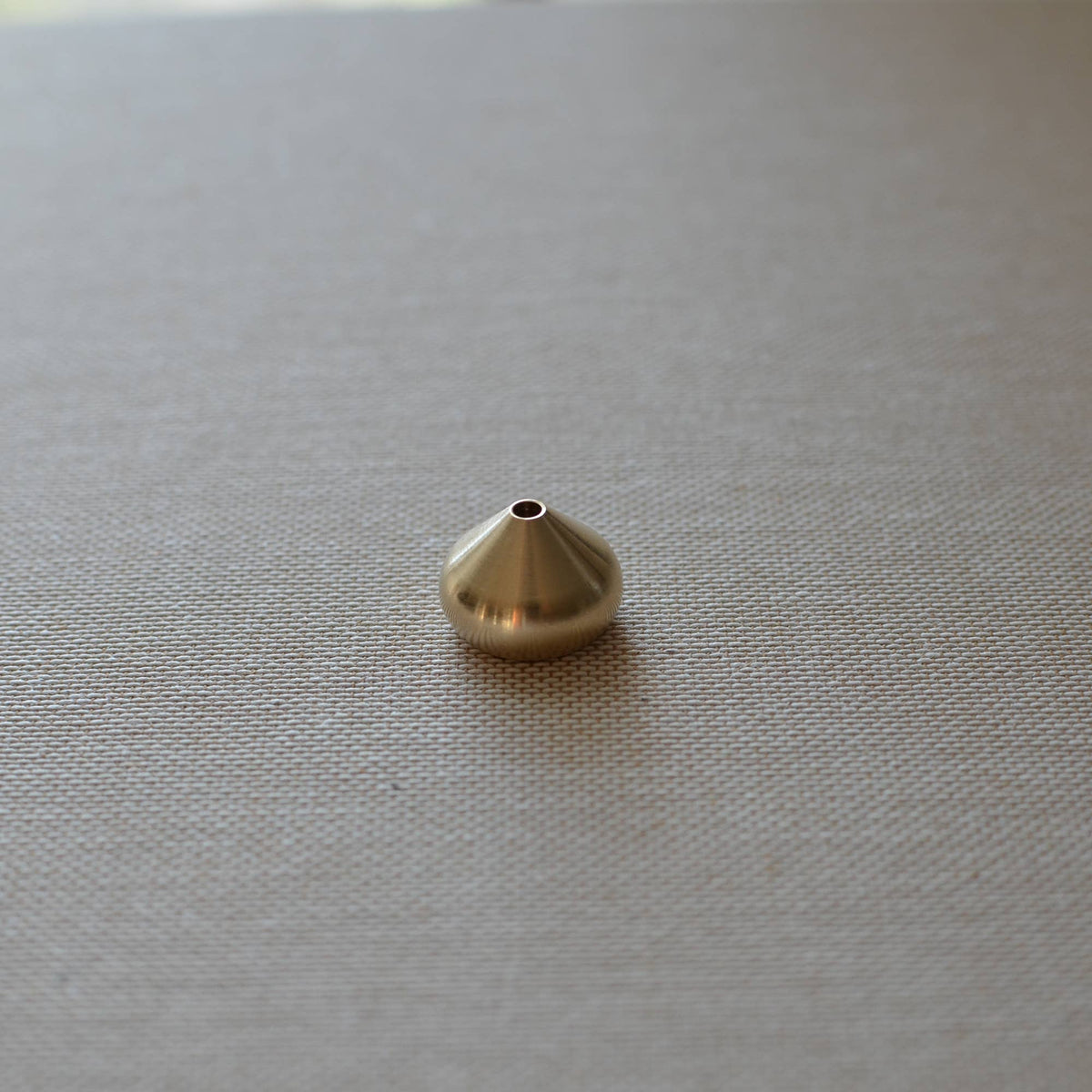 Medium Waterdrop Incense Holder | Hand-Polished Brass