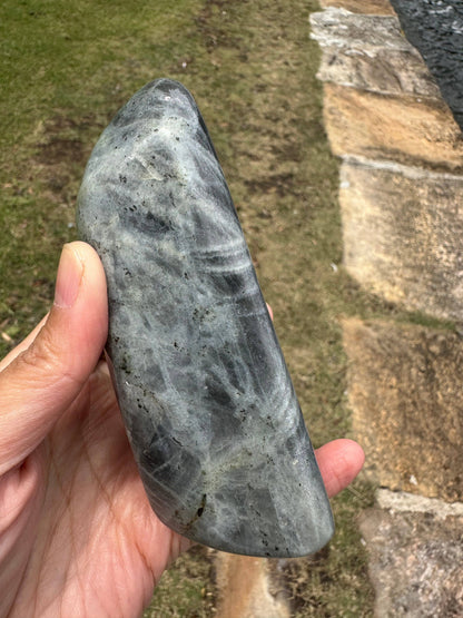 Purple Labradorite Free Form from Madagascar | Rare Flash Crystal