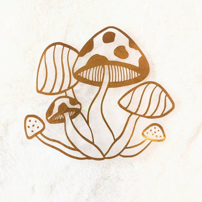 Mushroom Rainbow Suncatcher | Woodland Window Cling