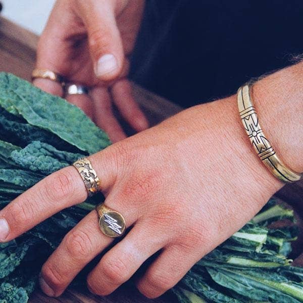 Medicine Wheel Cuff I Bahgsu Jewels