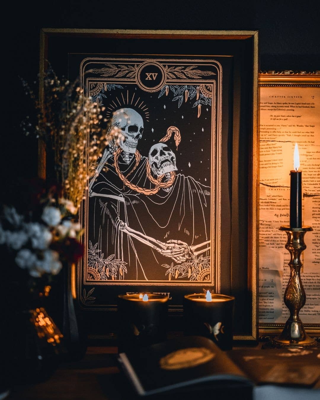 Marigold Tarot Print – The Devil | Amrit Brar