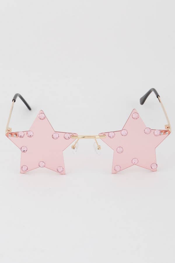 Rhinestone Star Sunglasses