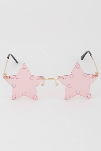 Rhinestone Star Sunglasses
