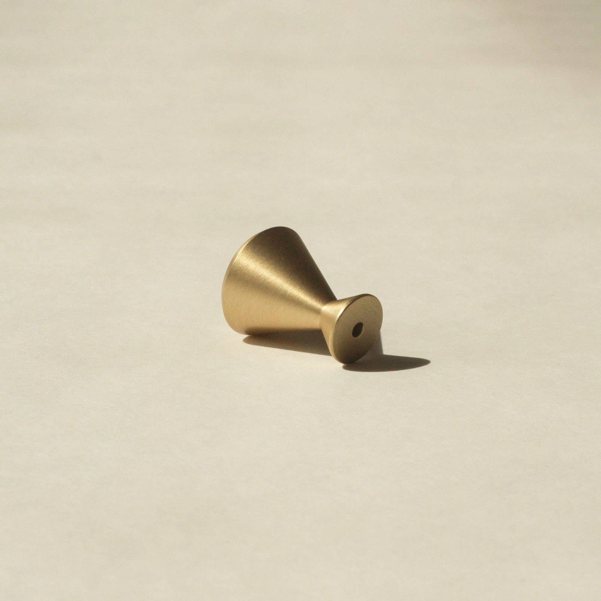 Hourglass Incense Holder | Hand-Polished Brass