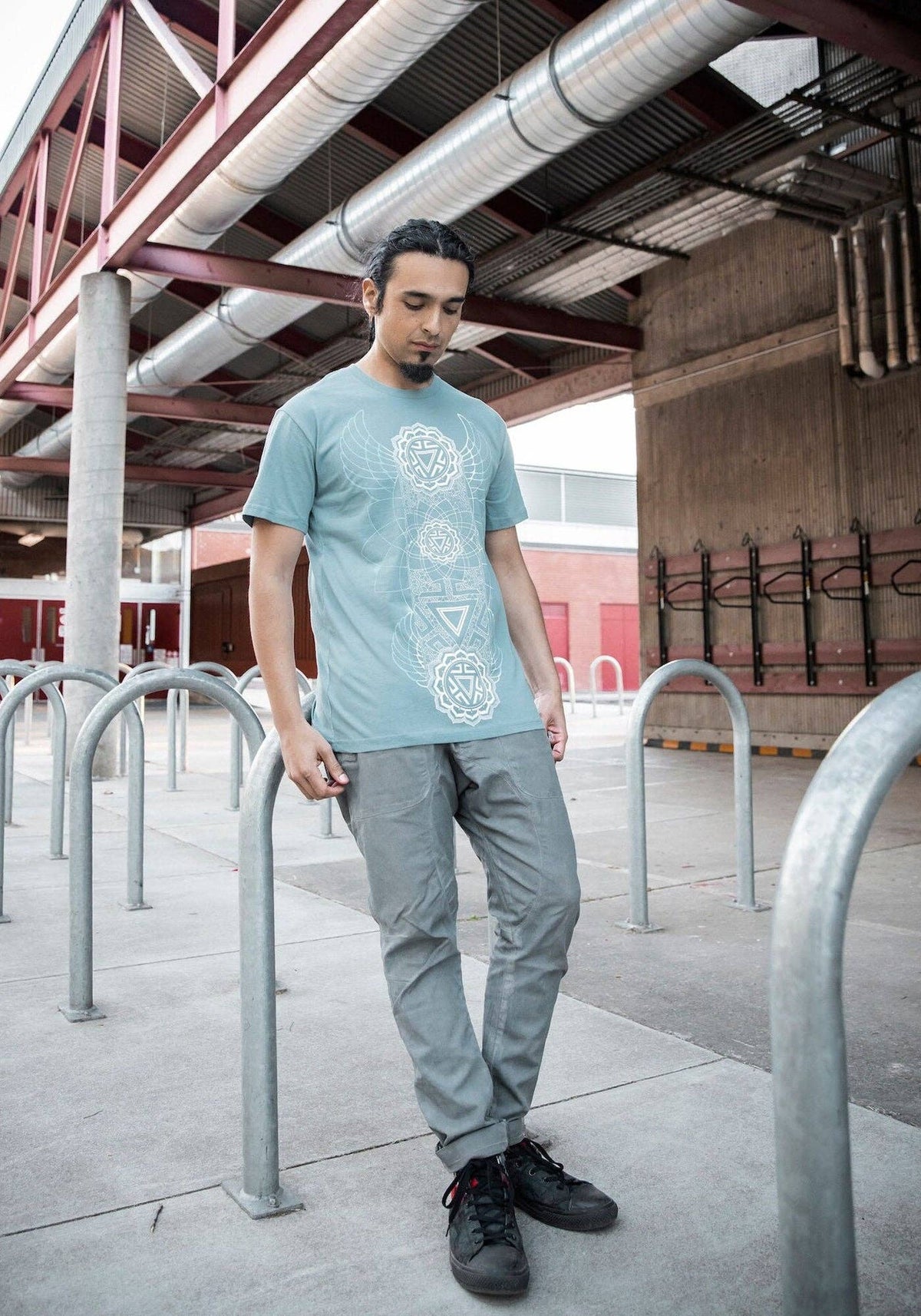 Manipura Chakra Shirt | Sacred Geometry Cotton | Rythmatix