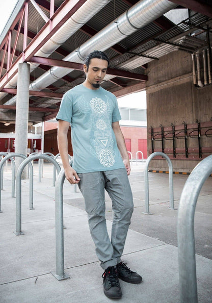 Manipura Chakra Shirt | Sacred Geometry Cotton | Rythmatix