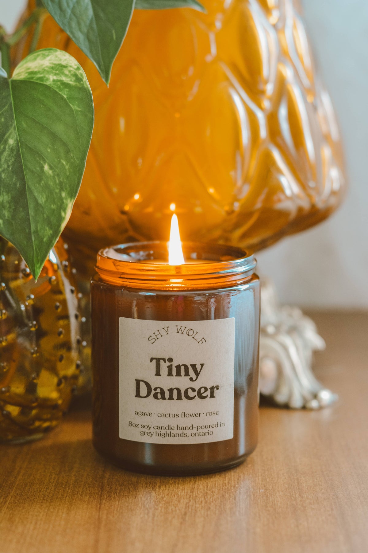 Tiny Dancer Music Inspired Soy Candle | Agave, Cactus Flower & Rose