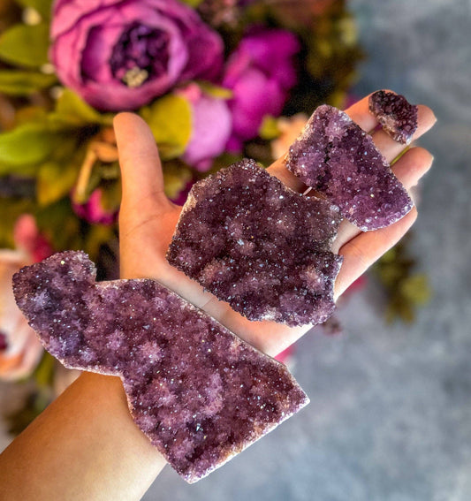 Rare Turkish Amethyst Clusters from Alacam Mine | Natural Crystal Specimens