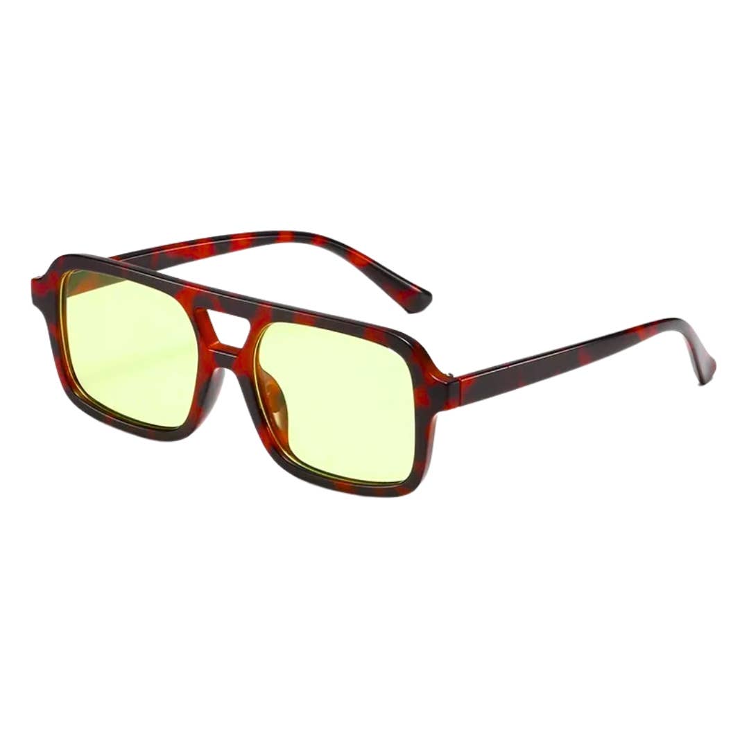 Maddy Tortoise Aviator | UV400 Sunglasses ***