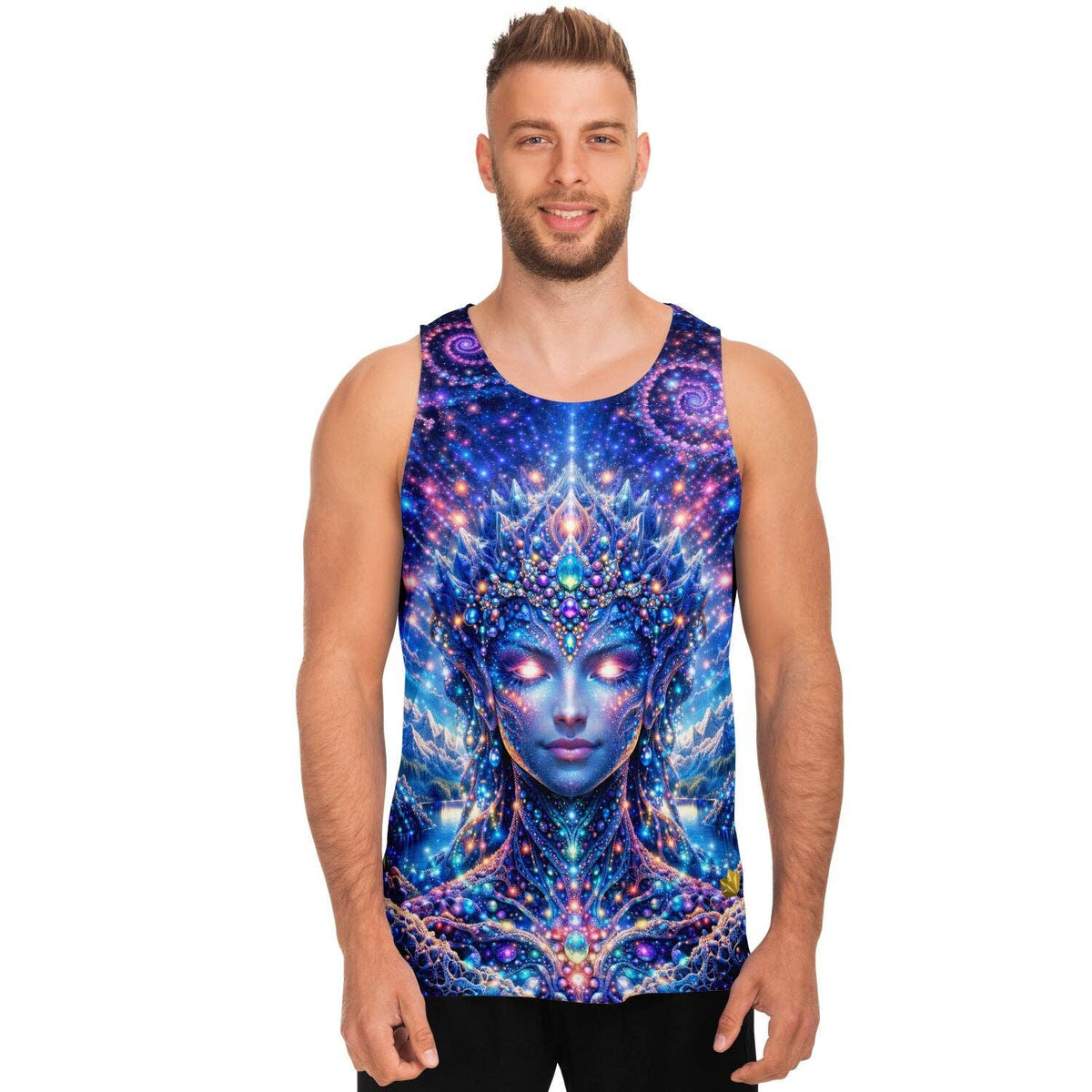 Cosmic Oracle Tank Top | Visionary Artwork
