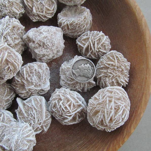 Desert Rose Selenite Clusters | Natural Crystal Formations