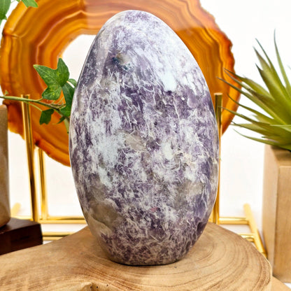 Lepidolite Crystal from Madagascar | Stone of Peace & Transition