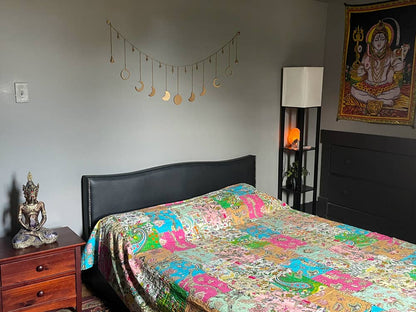 Moon Phase Garland | Gold Celestial Wall Decor