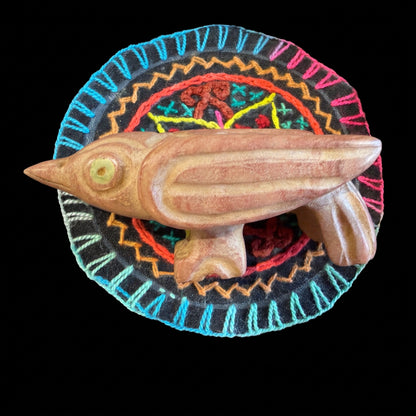 Peruvian Stone Hummingbird | Hand-Carved Andean Sculpture