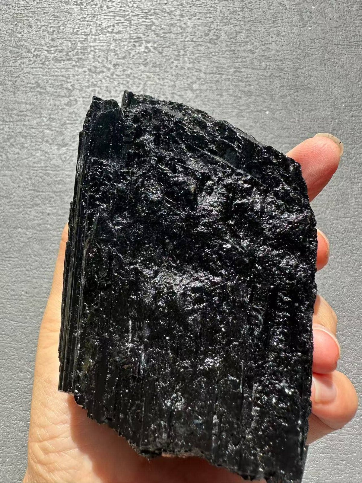 Raw Black Tourmaline AAAAA Grade | Large Protection Crystal 501g