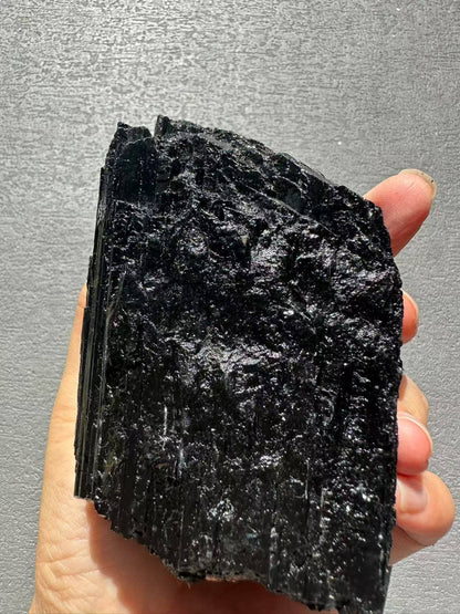 Raw Black Tourmaline AAAAA Grade | Large Protection Crystal 501g