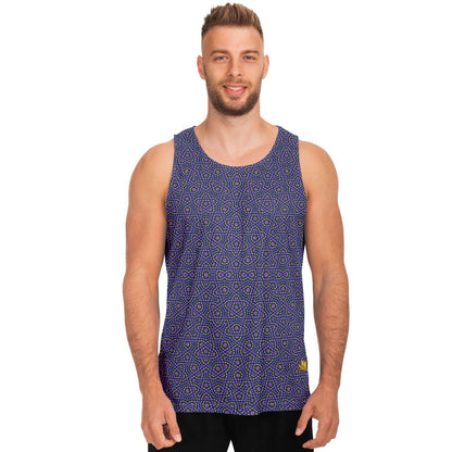 Mosaic Fractal Tank Top | Geometric Pattern