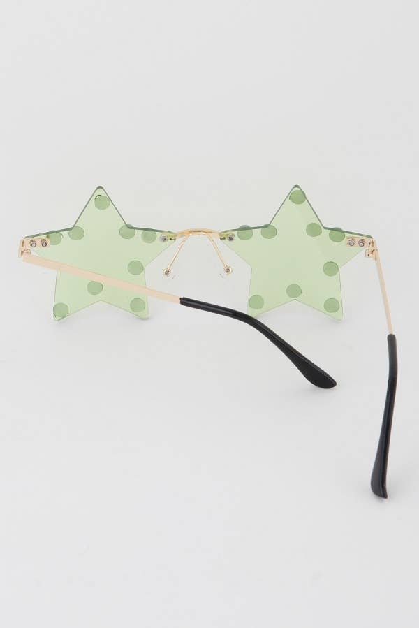 Rhinestone Star Sunglasses